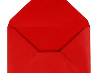 Røde Kuverter 11,5x16 cm - 10 stk. i Pakke