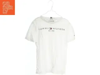 Hvid Tommy Hilfiger T-Shirt fra Tommy Hilfiger (str. 152)