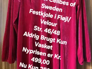 Rød Festkjole