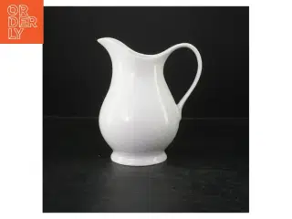 Hvid kande 19 cm fra Atelier (str. 19 cm)