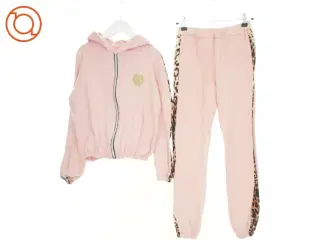 To delt sæt med sweatpants og sweatshirt (str. 152 cm)