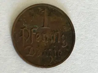 1 Pfenning Danzig 1930
