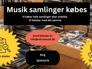 Musik samlinger købes