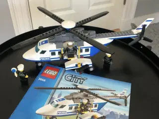 Lego city politi helikopter 