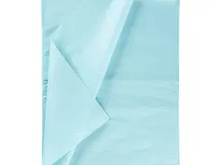 Silkepapir, ark 50x70 cm, 17 g, lyseblå, 10ark/ 1 pk.