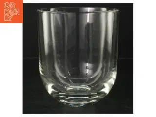 Glasvase (str. H. 16,5 cm. ø. 14,5 cm)