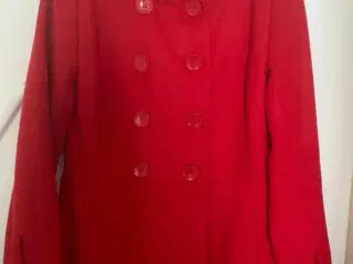 Rød  Frakke 