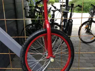Ethjulet cykel