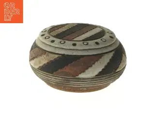 lågkrukke i keramik (str. 14 cm)