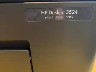 HP Deskjet 3524 printer (kopier, scan, print)