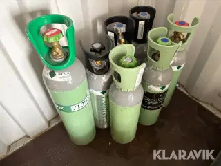 CO2 flasker Zegowater 7 styk