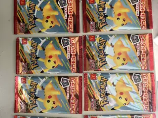 Japanske mcdonalds promo packs sealed/uåbnet