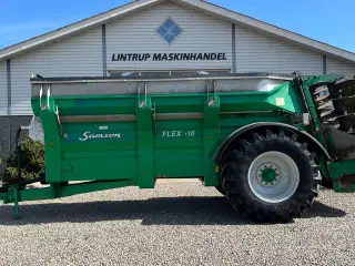 Samson FLEX 16 Med overbygning, bagklap og de høje 620/75R34 hjul