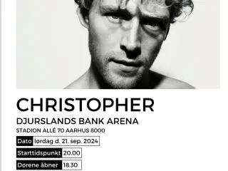 Christopher - koncertbillet