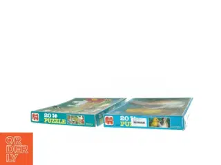 Puslespil (2 styks) med 20 brikker fra Jumbo