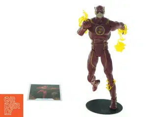 The Flash actionfigur med stativ og kort (str. 18 x 7 cm)