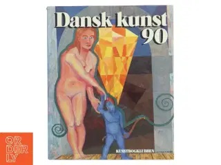 Dansk kunst 90 bog fra Kunstbogklubben