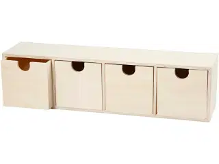 Kommode, str. 9,2x34,7 cm, 1 stk.