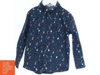 Børneskjorte med julemotiv fra H&M (str. 104)