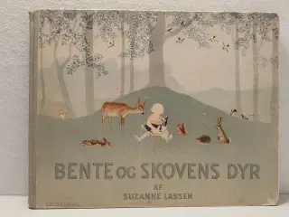 Suzanne Lassen: Bente og Skovens Dyr. 1936.4 opl.