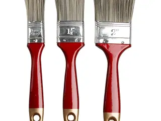 Kulissepensel, L: 20 cm, B: 25-50 mm, flad, 3stk./ 1 pk.