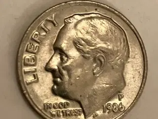 One Dime 1986 USA