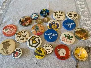 22 forskellige Badges