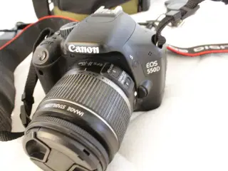 Canon EOS 550 D spejlrefleks kamera