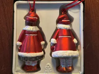 julekugler, nisser / julemand og julekone