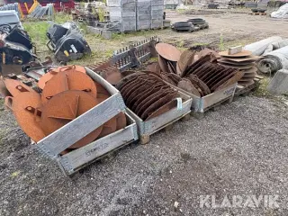 Blinddæksler 4 paller