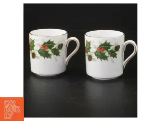 Krus med dekorativt julemotiv fra Royal Grafton (str. Ø 6 cm)