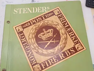 Stender's frimærkealbum år 1957