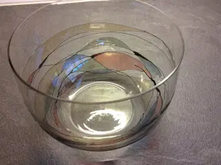 Yndig glas skål