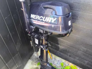 Mercury 6 hk 4 takt påhængsmotor kortben