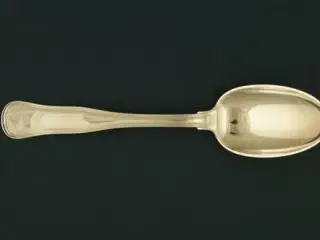 Dobbeltriflet Cohr Spiseske, 19½ cm.