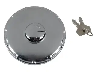 Allride Tankdæksel chrom til lastbil, til 80mm studs, 2