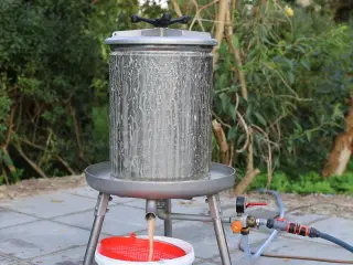 40L Æblepresse + god el-kværn