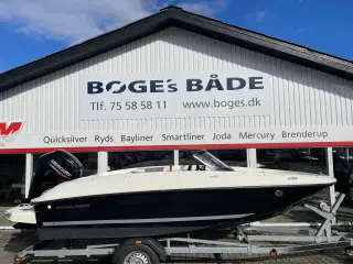 E5 med Mercury F80 ELPT EFI og Brenderup 201300B