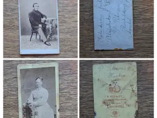 Fotografi 1872. Pølsefabrikant P. Petersen 