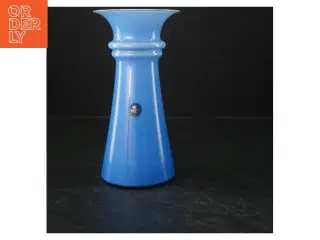 Kongelig blå vase fra Royal Copenhagen (str. 21,5x11,5 cm)