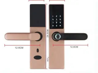 2 stk. Smart Lock Entrivo HR05 Rosegold