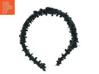 Blåt flettet pandebånd (str. Ø 14 cm)