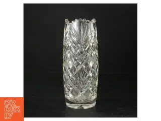 Krystalvase (str. H. 20,5 cm)
