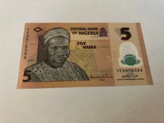 5 Naira Nigeria 2009