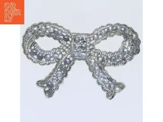 Broche i form af en sløjfe (str. 9 cm)