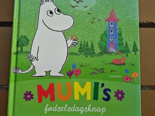 Mumi's Fødselsdagsknap Bog Mumitroldene