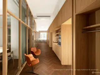 Kontor i de bedste rammer i indre by