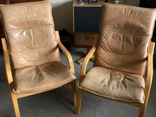 2 Stoubylænestole læder