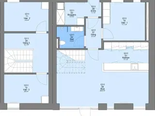 4 værelses lejlighed på 115 m2, Ringkøbing