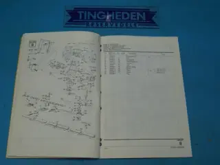 New Holland 8000 - TF - TX Skærebord Reservedelskatalog
